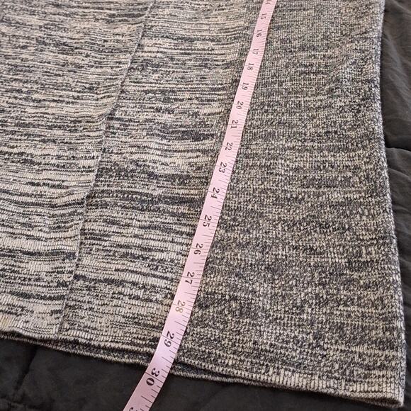 Banana Republic Sweater Women's Large Open Cardigan Navy Cream Classic Preppy - Picture 6 of 7